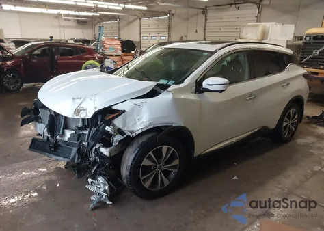 2020 Nissan Murano Sv Intelligent Awd z USA, uszkodzony, nr VIN 5N1AZ2BS7LN102466